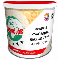 Структурна акрилова фарба Anserglob Gazobeton