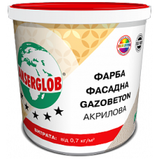 Структурна акрилова фарба Anserglob Gazobeton