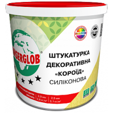 Штукатурка декоративна силіконова «Короїд» Anserglob