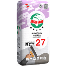 Фінішна шпаклівка світло-сіра Anserglob BCT 27