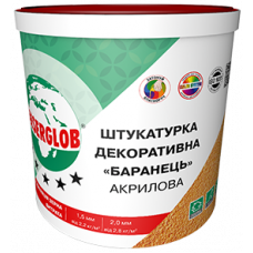 Штукатурка декоративна акрилова  «Баранець» Anserglob