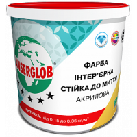 Інтер’єрна фарба стійка до миття Anserglob